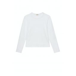 The Jersey Relaxed Long Sleeve Tee - Powder