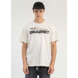 Ai-generated Doublet Logo T-shirt - White