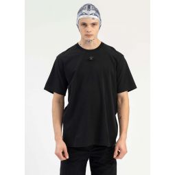 SD CARD EMBROIDERY T SHIRT - BLACK
