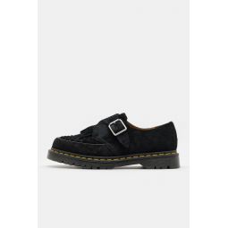 Ramsey Monk Kiltie Shoe in Black