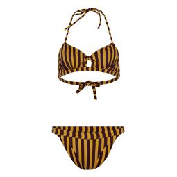 Halterneck Bikini With Adjustable Stripe