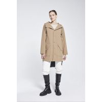 Recycled Materials City Raincoat - Sand