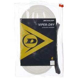 Dunlop Viper Dry Overgrip White 30-Pack