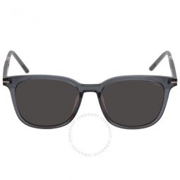 Dark Grey Square Unisex Sunglasses