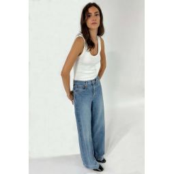 Devon Wide Leg Jeans - MoonBay