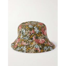 Floral-Print Cotton-Blend Canvas Bucket Hat