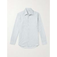 Paisley-Jacquard Cotton Shirt