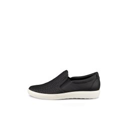 ECCO WOMENS SOFT 7 WOVEN SLIP-ON 2.0