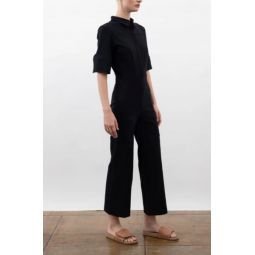 Tech Stretch Utility Jumpsuit with Zip Pocket