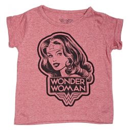 Little Vintage Inspired Wonder Woman Graphic T-Shirt, Size 4T