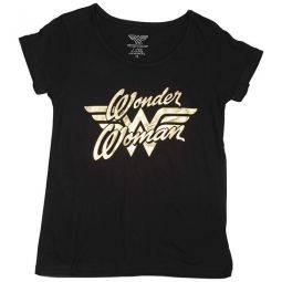 Little DC Comics Wonder Woman Logo T-Shirt, Size 6Y