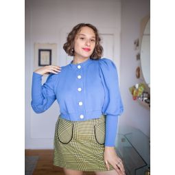 Polly Cardigan - Periwinkle Blue
