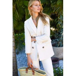 Lee Linen Jacket - Beach