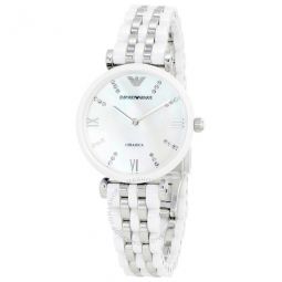 Armani Ceramica Mother of Pearl Dial Ladies Watch