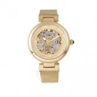 Adelaide Automatic Crystal White Dial Ladies Watch