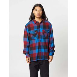 Block Check Classic Shirt - Blue/Red