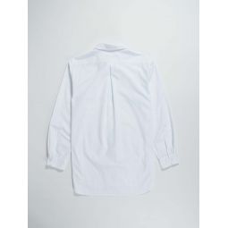 Rounded Collar Shirt - White