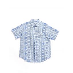 Popover BD Shirt - Blue/White CP Embroidery