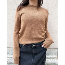 Essential Cashmere Sweater - Caramel