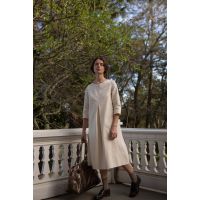 Rye Cotton Canvas Dress - Natural