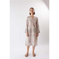 Nava Cotton Dress - Alder