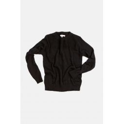 Isla Pima Cotton Sweater - Black