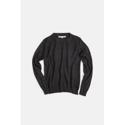 Isla Pima Cotton Sweater - Charcoal