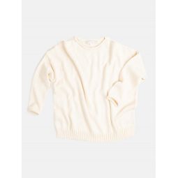 Cotton Rollneck Sweater - Natural