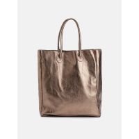 Eve Leather Tote - Bronze
