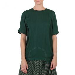Essentiel Ladies Green Crewneck T-shirt, BRand Size 34 (US Size 0)