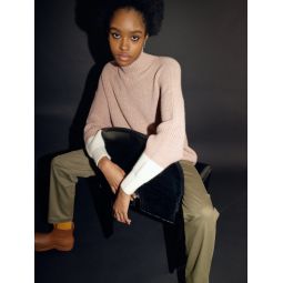 cappucino April Sweater - Rose/Almond