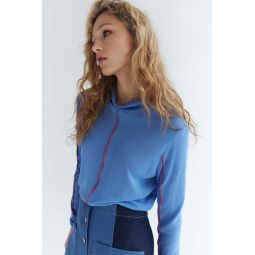 Haut ANVERS top - Bayberry/Black/Cobalt/Periwinkle