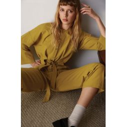 ADJANI Jumpsuit - Pistache/Steel