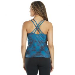 Everyday Yoga Tie Dye Serenity Thin Strap Support Tank