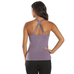 Everyday Yoga Bliss Solid Double Strap Support Tank