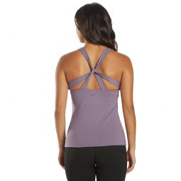 Everyday Yoga Instinct Solid Twisted Back Support Tank