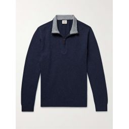 Jackson Hole Organic Cotton-Blend Half-Zip Sweater