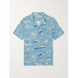 Kona Camp-Collar Printed ECOVERO Shirt