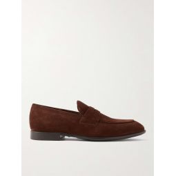 Funes Suede Penny Loafers