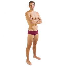 FINIS Mens Solid Aqua Short Square Leg Swimsuit