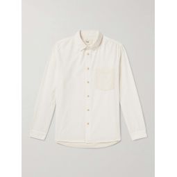Two-Tone Cotton-Corduroy Shirt