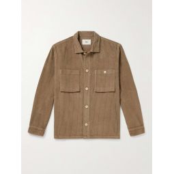 Patch Cotton-Corduroy Shirt Jacket