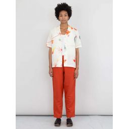 Folk Soft Collar Shirt - Ingrid Print