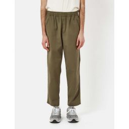 Folk Relax Taper Drawcord Assembly Pant - Olive Green
