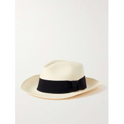 Rafael Grosgrain-Trimmed Straw Panama Hat