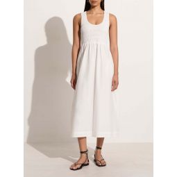the Brand Matera Midi Dress - White