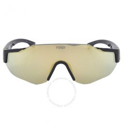 Yellow Shield Mens Sunglasses