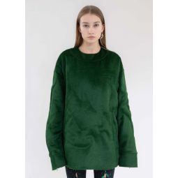 3D STRUCTURE SWEATER - Green