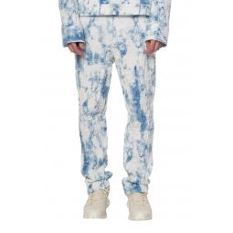 Trousers - Blue/White