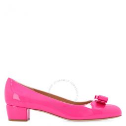 Salvatore Ladies Hot Pink Vara Bow Pump Shoe, Brand Size 5.5